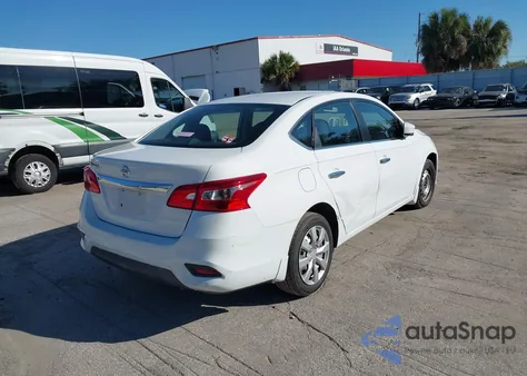 2017 Nissan Sentra S из США, поврежденный, VIN 3N1AB7AP0HY284012